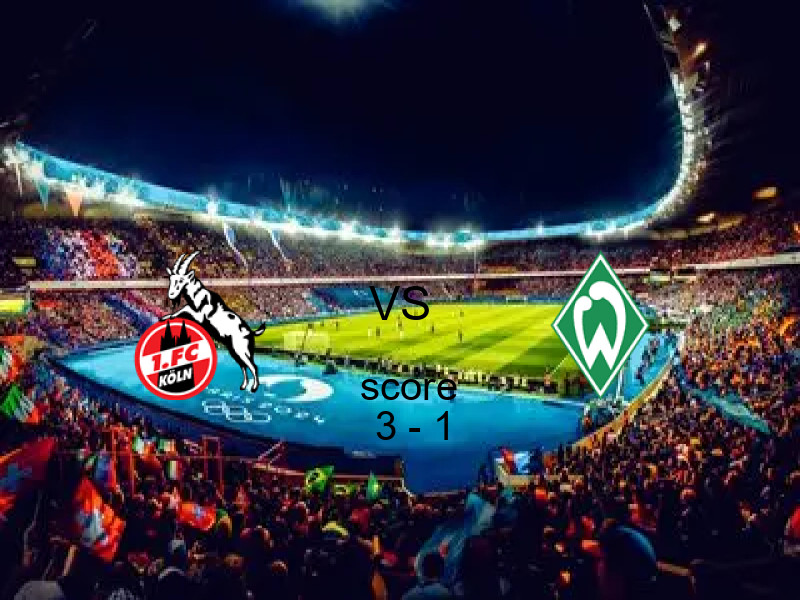 ملخص مباراة كولن ضد فيردر 3 - 1 | الدوري الألماني 12 أبريل 2026