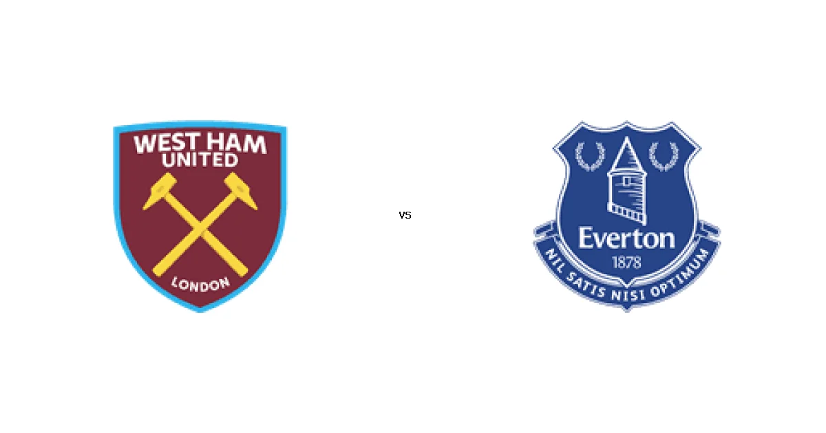 موعد وتوقيت مباراة هام يونايتد ضد إيفرتون 25 أبريل 2026 في بطولة الدوري الإنجليزي