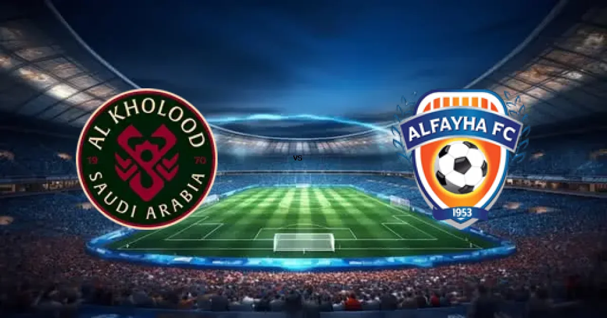تفاصيل مباراة الخلود ضد الفيحاء في الدوري السعودي والمعلق