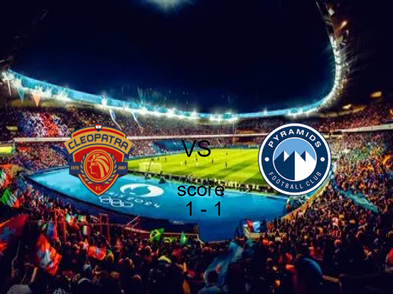 تعادل كليوباترا وبيراميدز بنتيجة 1 - 1 في الدوري المصري 05 مايو 2026