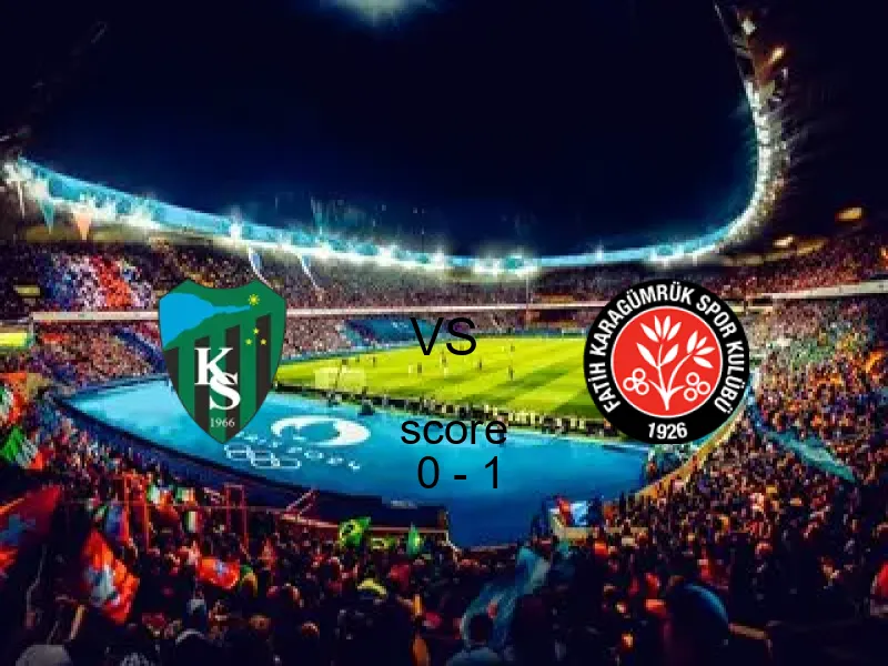 نتيجة مباراة سبور وفاتح اليوم 09 مايو 2026 | فاتح يفوز 0 - 1 في الدوري التركي
