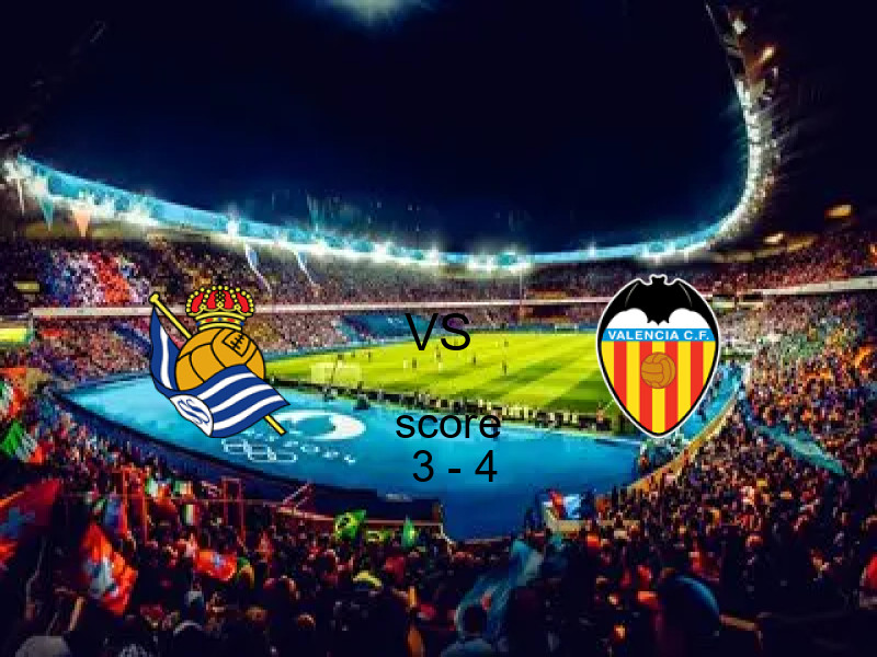 نتيجة مباراة سوسيداد وفالنسيا اليوم 17 مايو 2026 | فالنسيا يفوز 3 - 4 في الدوري الإسباني