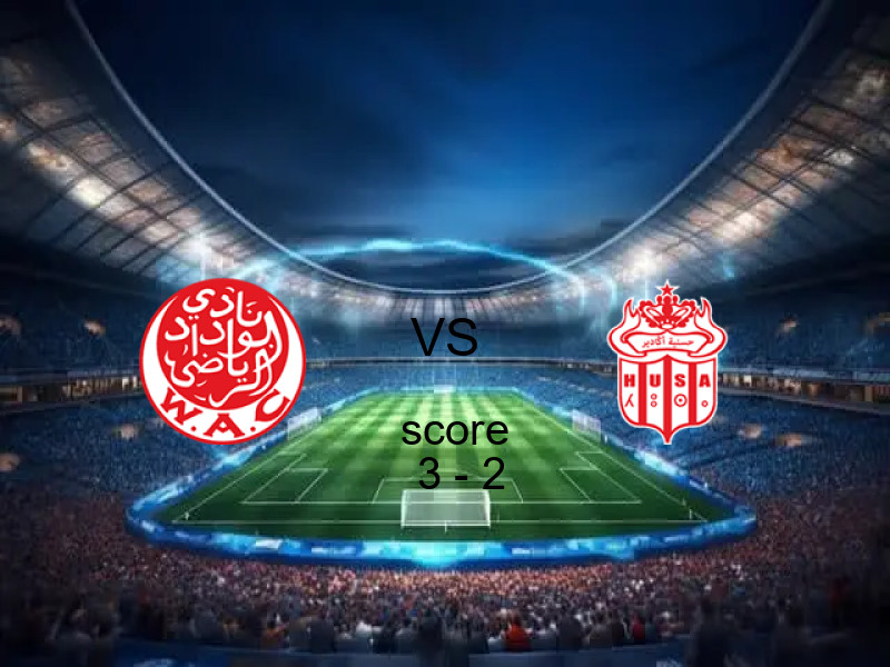 البيضاوي يهزم حسنية اليوم 3 - 2 في الدوري المغربي 23 مايو 2026