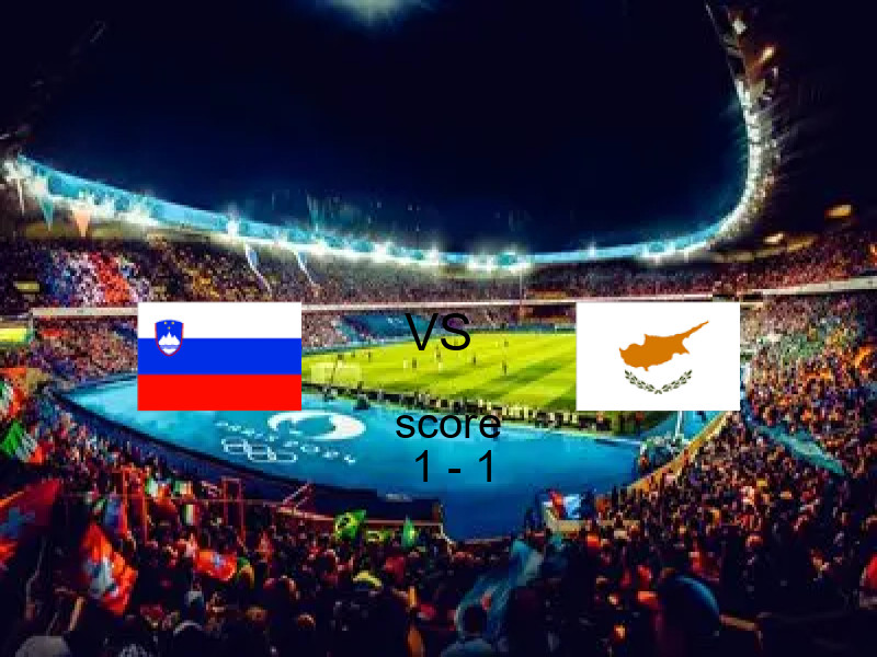 نتيجة مباراة سلوفينيا وقبرص اليوم 04 يونيو 2026 | تعادل 1 - 1 في مباريات ودية - منتخبات