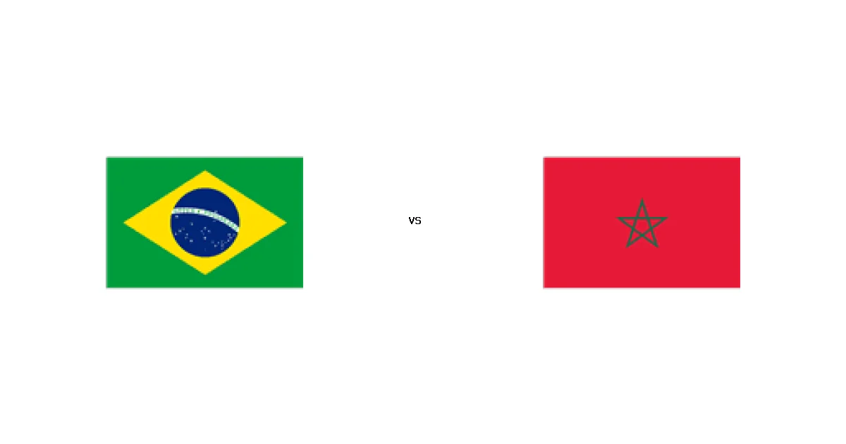 تفاصيل مباراة البرازيل ضد المغرب في كأس العالم والمعلق