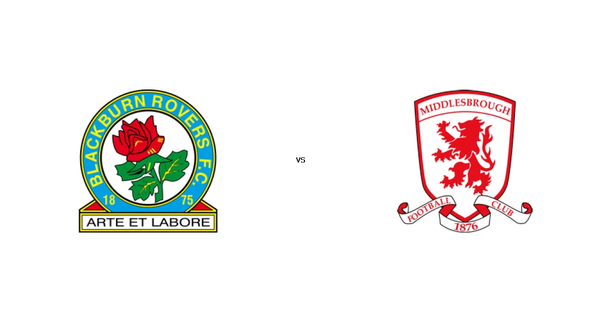 موعد مباراة Blackburn Rovers FC ضد Middlesbrough FC في Championship والقنوات الناقلة 2026-08-22